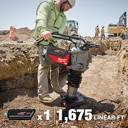 Milwaukee MXF270-2HD MX FUEL™ 70 kg Rammer Kit