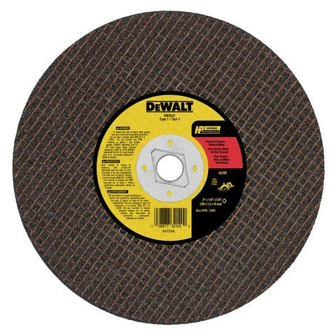DeWalt DW3531 8X1/8 METAL ABRASIVE SAW BLD(BLK)