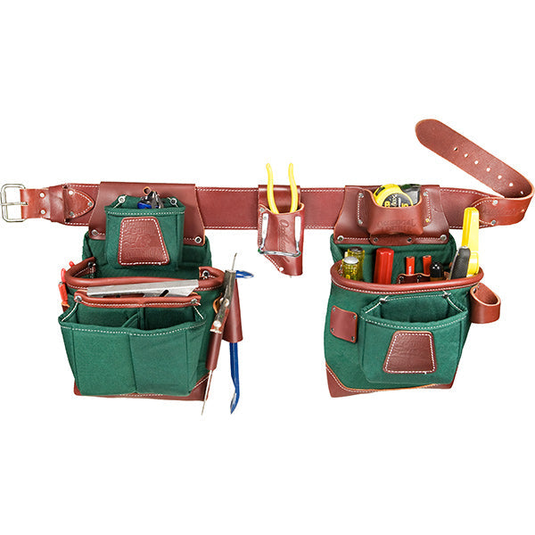 OCCIDENTAL LEATHER 8585 HERITAGE FATLIP TOOL BAG SET