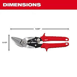Left Cutting Offset Aviation Snips - 48-22-4542