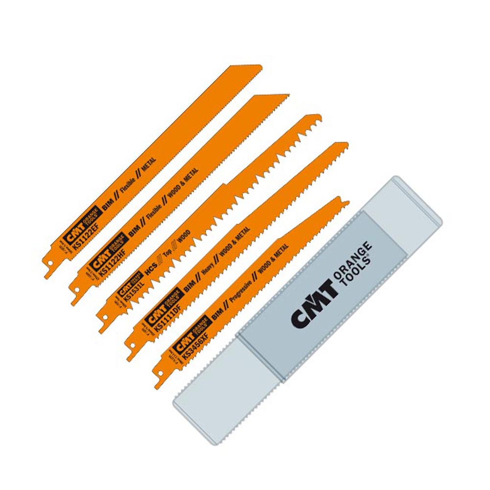CMT JS025 RECIPROCATING SAW BLADE SET (25-PCS.)