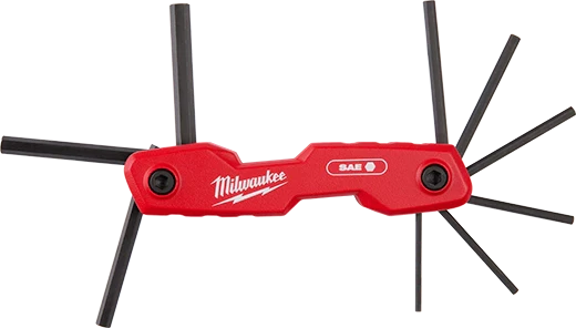 MILWAUKEE 48-22-2181 9PC FOLDING HEX KEY SET - SAE