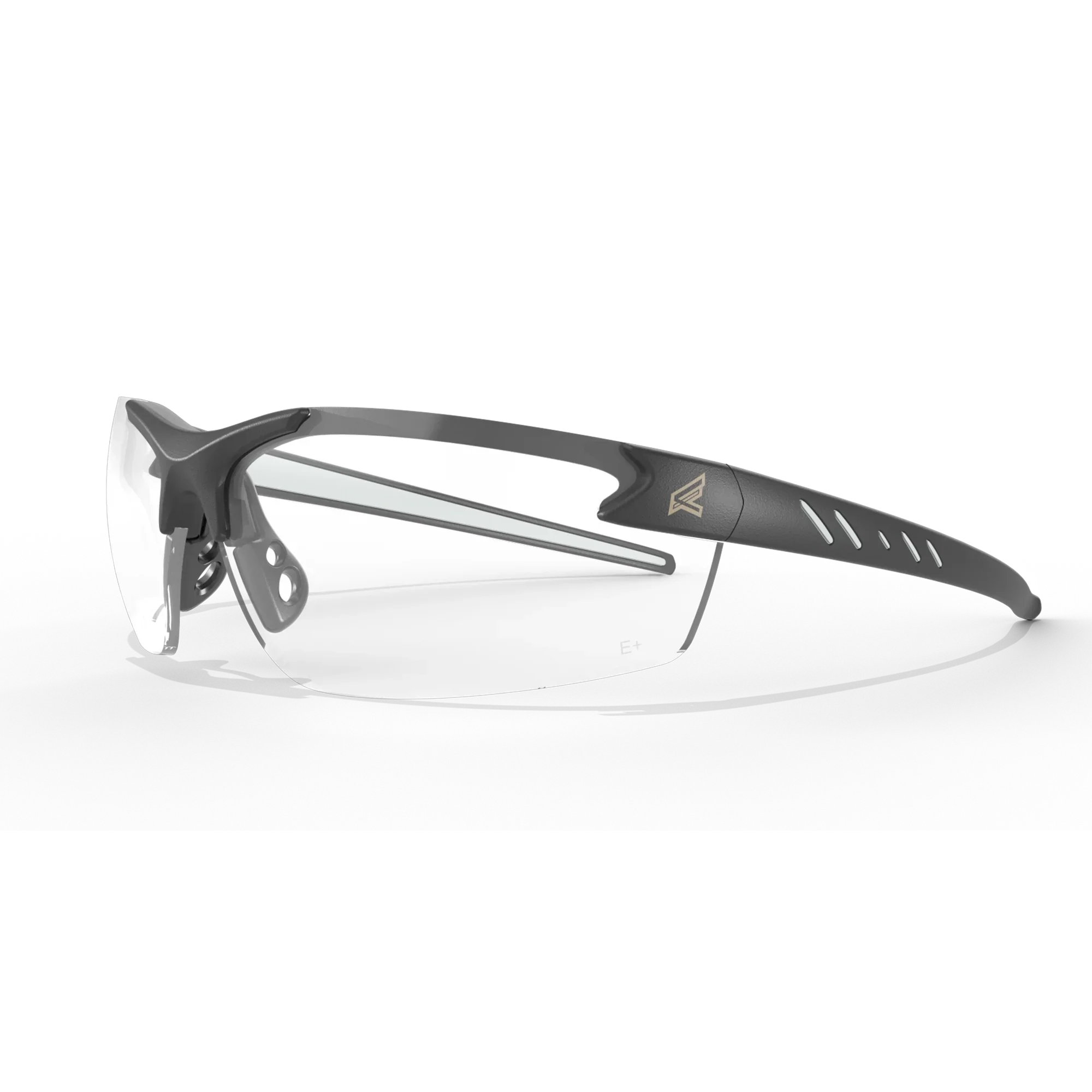 EDGE EYEWEAR DZ111-G2 ZORGE G2 - BLACK FRAME/CLEAR LENSES