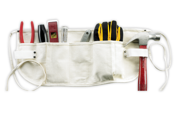 CLC C12 5 Pocket Canvas Waist Apron