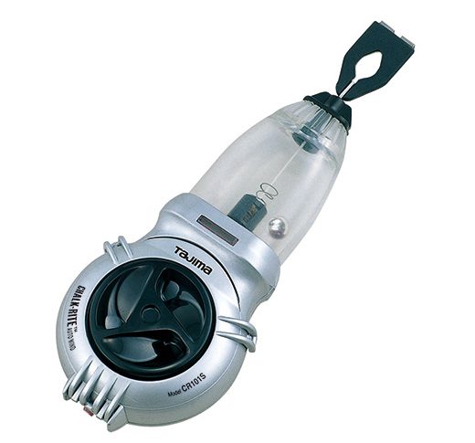 TAJIMA CR101S-0 CHALK-RITE Auto Wind auto rewind chalk snap-line with quick-view canister