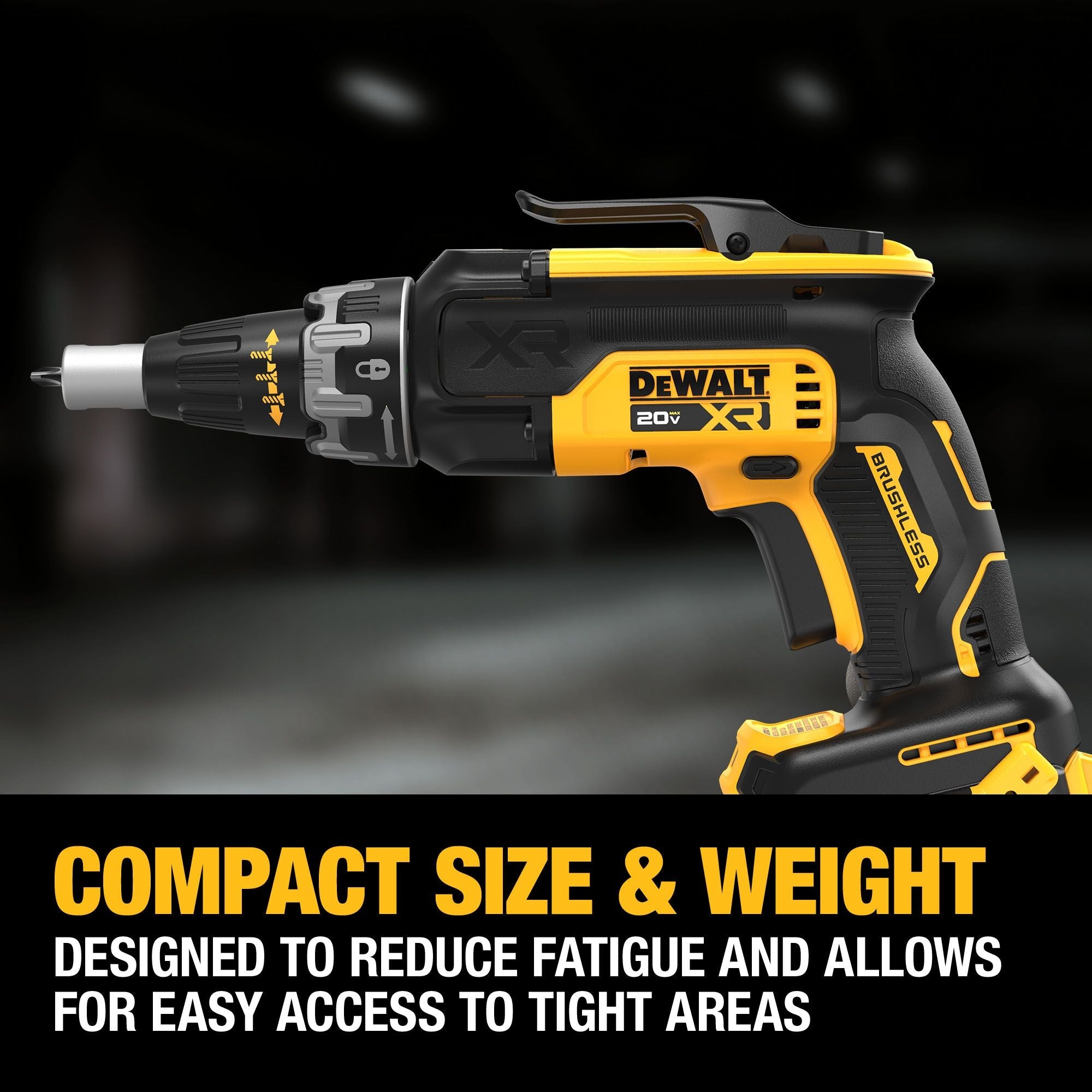 DEWALT DCF630B 20V MAX DRYWALL SCREWGUN BARE