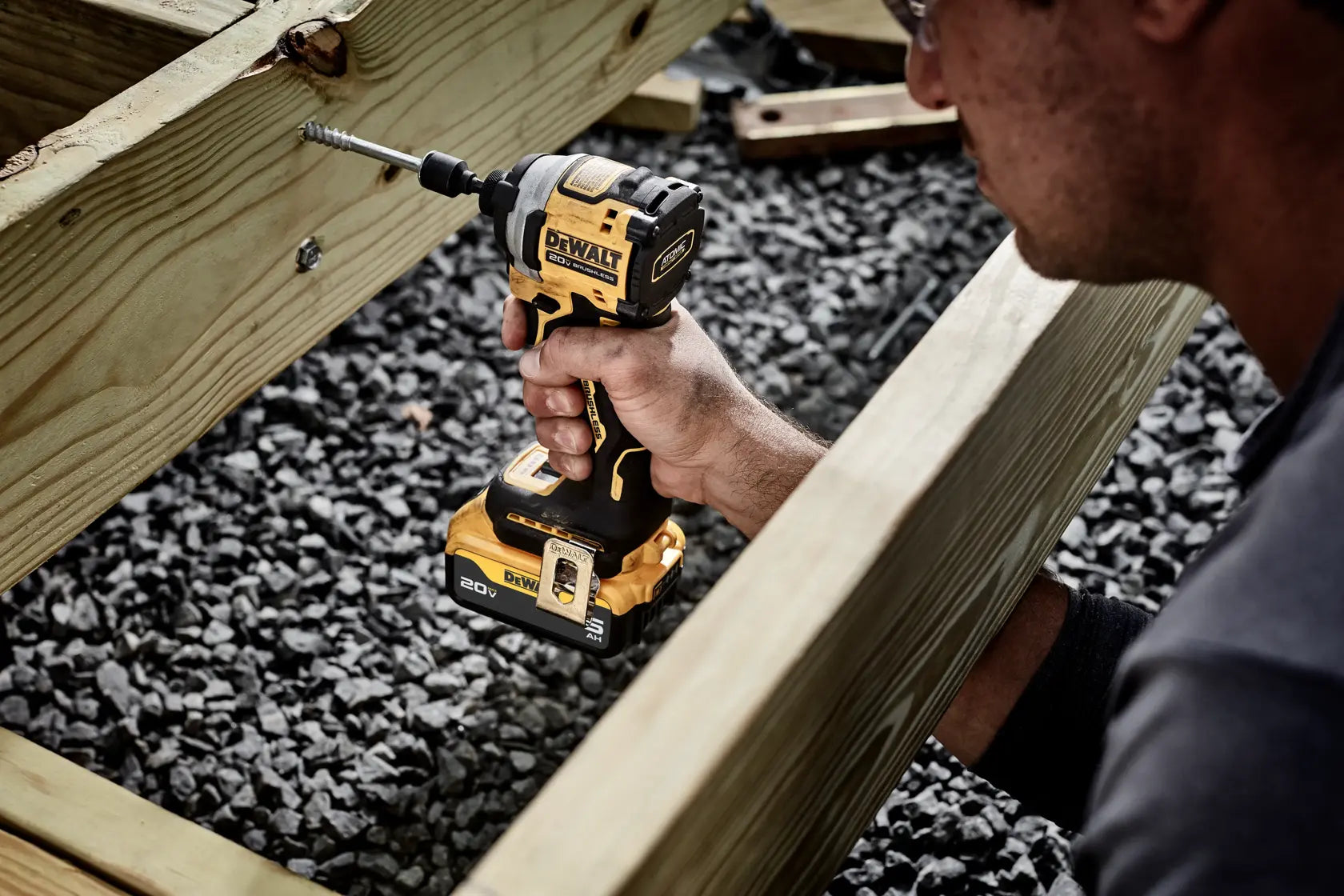 DeWalt DCF850P1 DEWALT 20V MAX ATOMIC IMPACT DRIVER-5AH