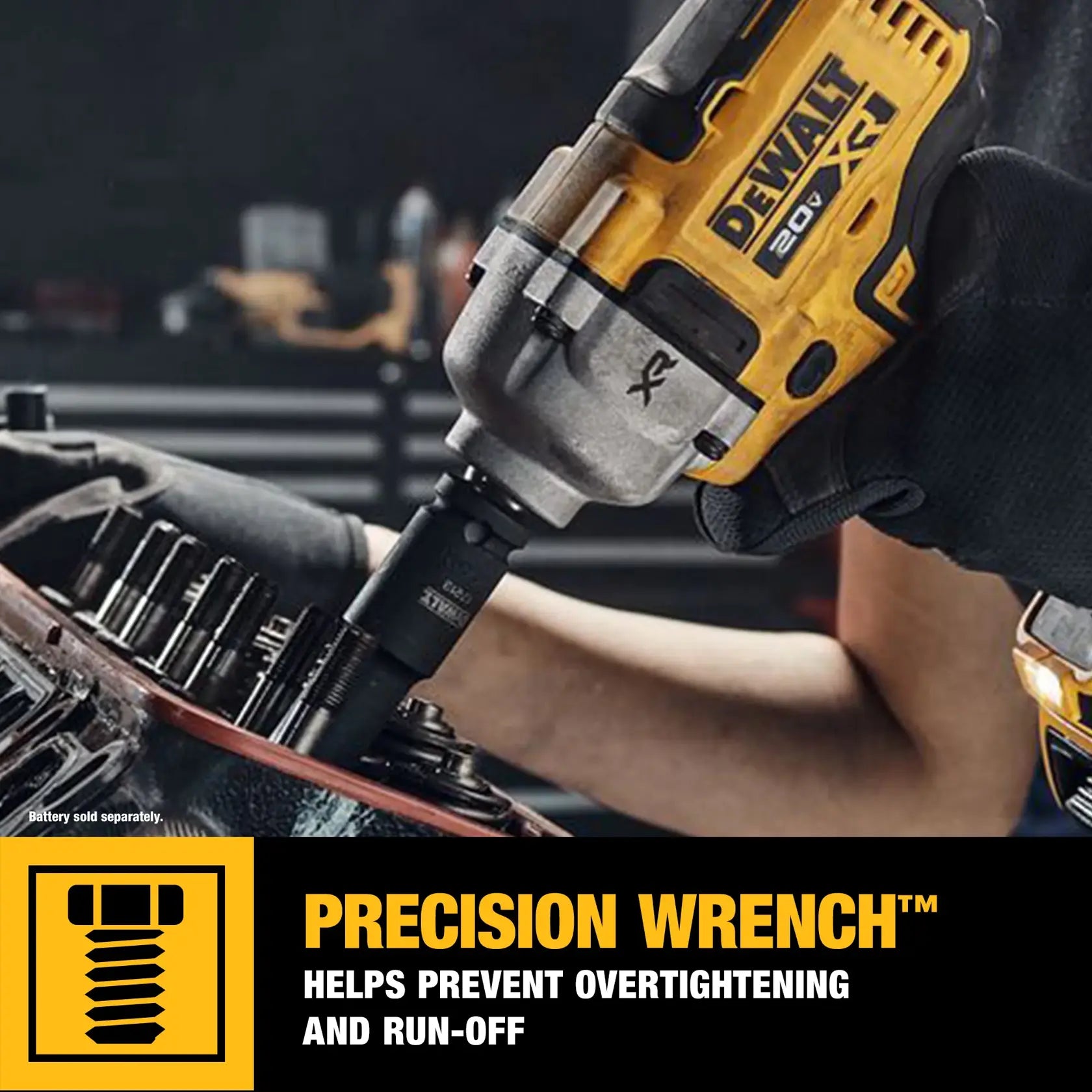 DeWalt DCF891Q1 20V 1/2IN MID-RANGE IMP WRENCH KIT