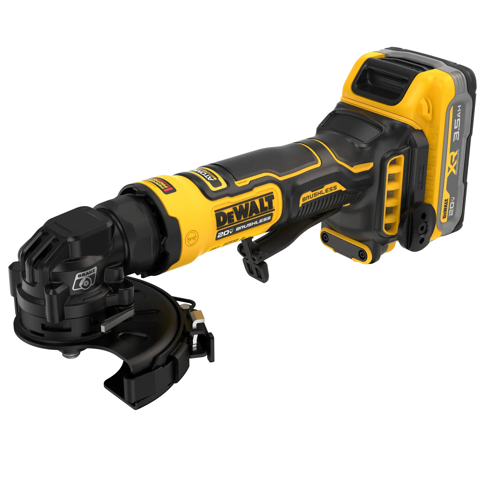 DeWalt DCG400S2 SHELL 20V ATOMIC 4IN ANGLE GRINDER - 3.5
