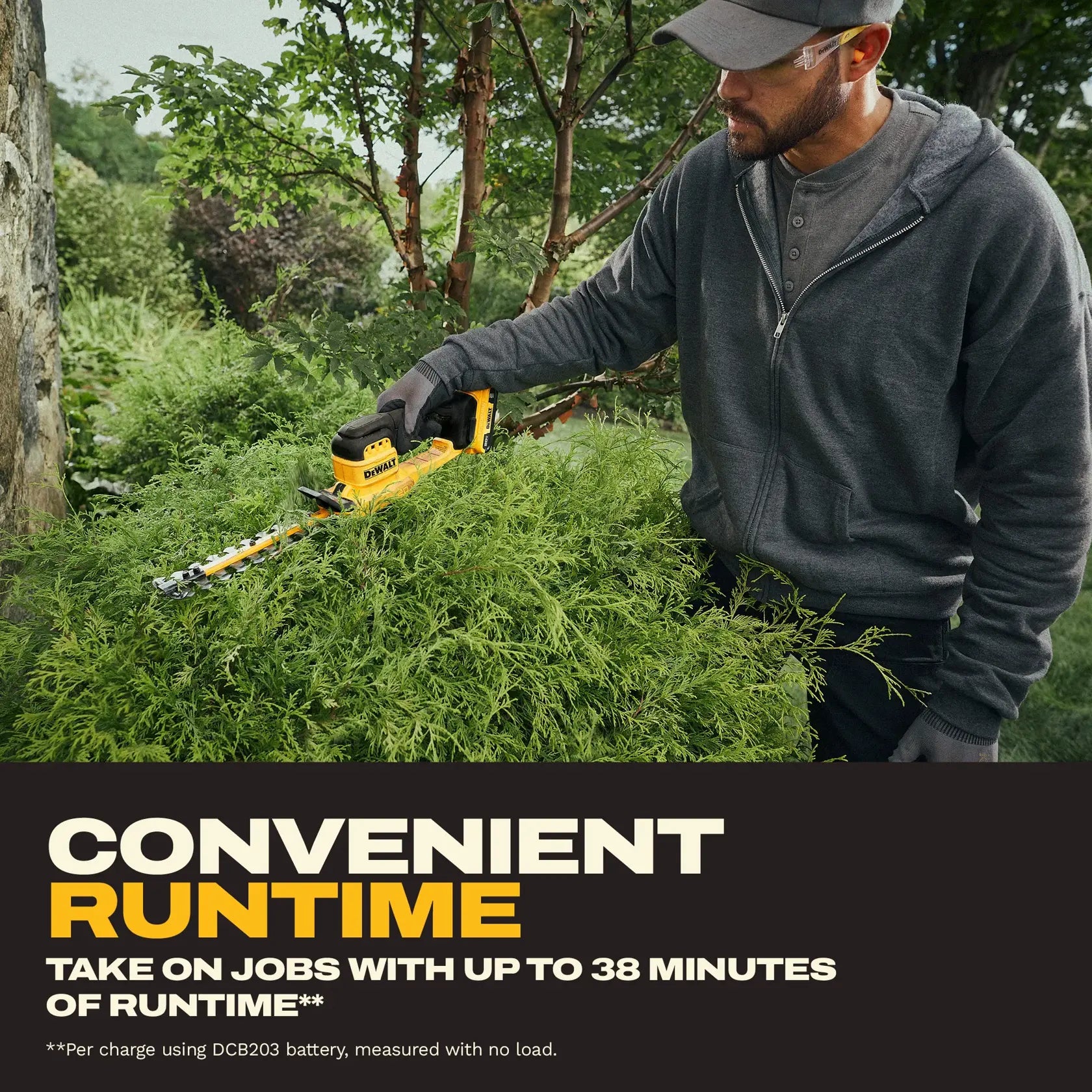 DeWalt DCHT823D1 DEWALT 8IN COMPACT HEDE TRIMMER KIT