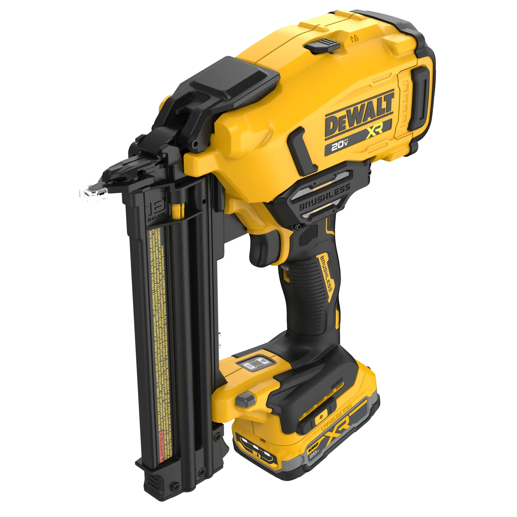 DeWalt DCN210E1 20V MAX* XR CORDLESS 18GA BRAD NAILER KIT