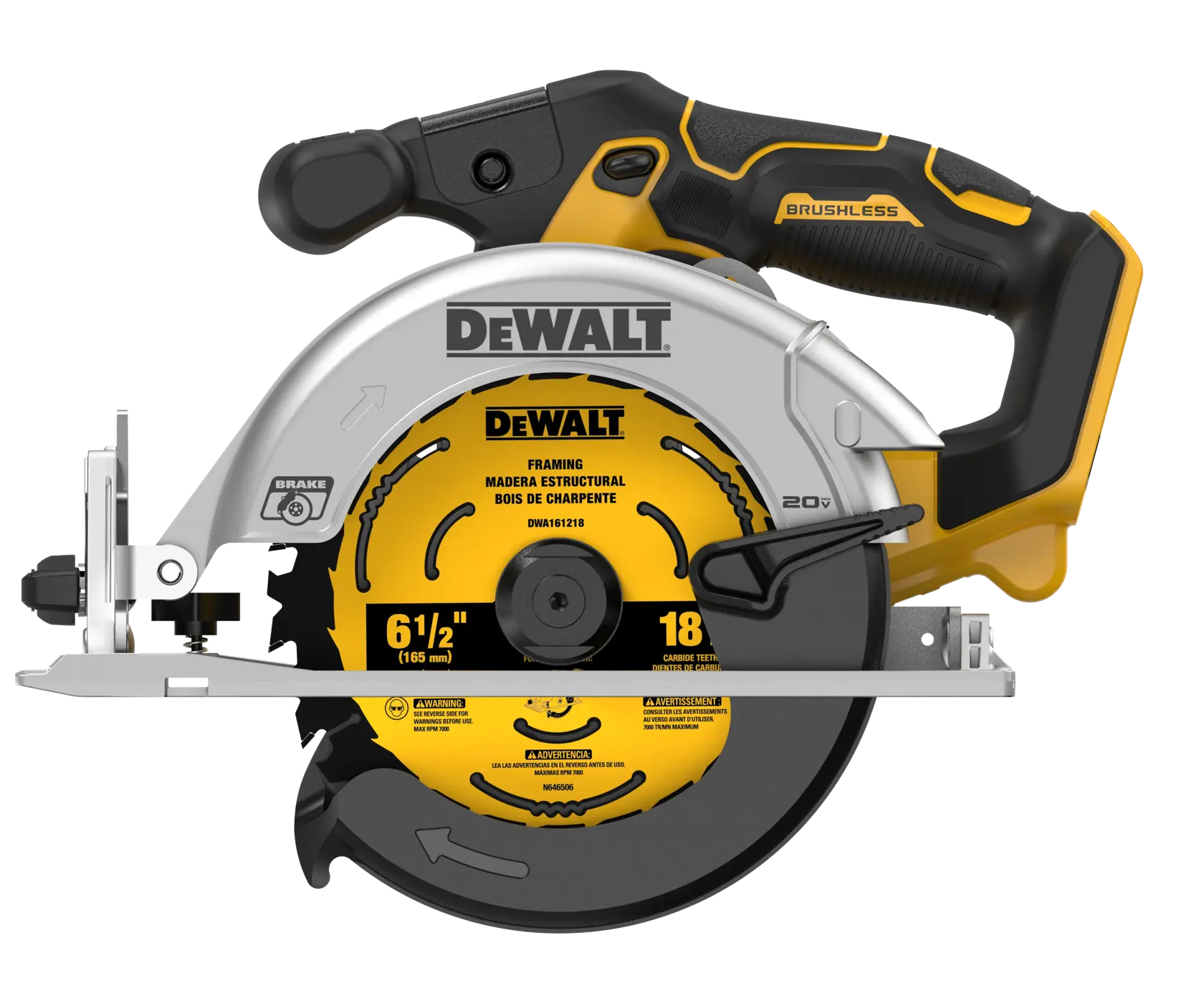 DeWalt DCS565B 20V MAX BRUSHLESS 6-1/2IN CIRCULAR SAW