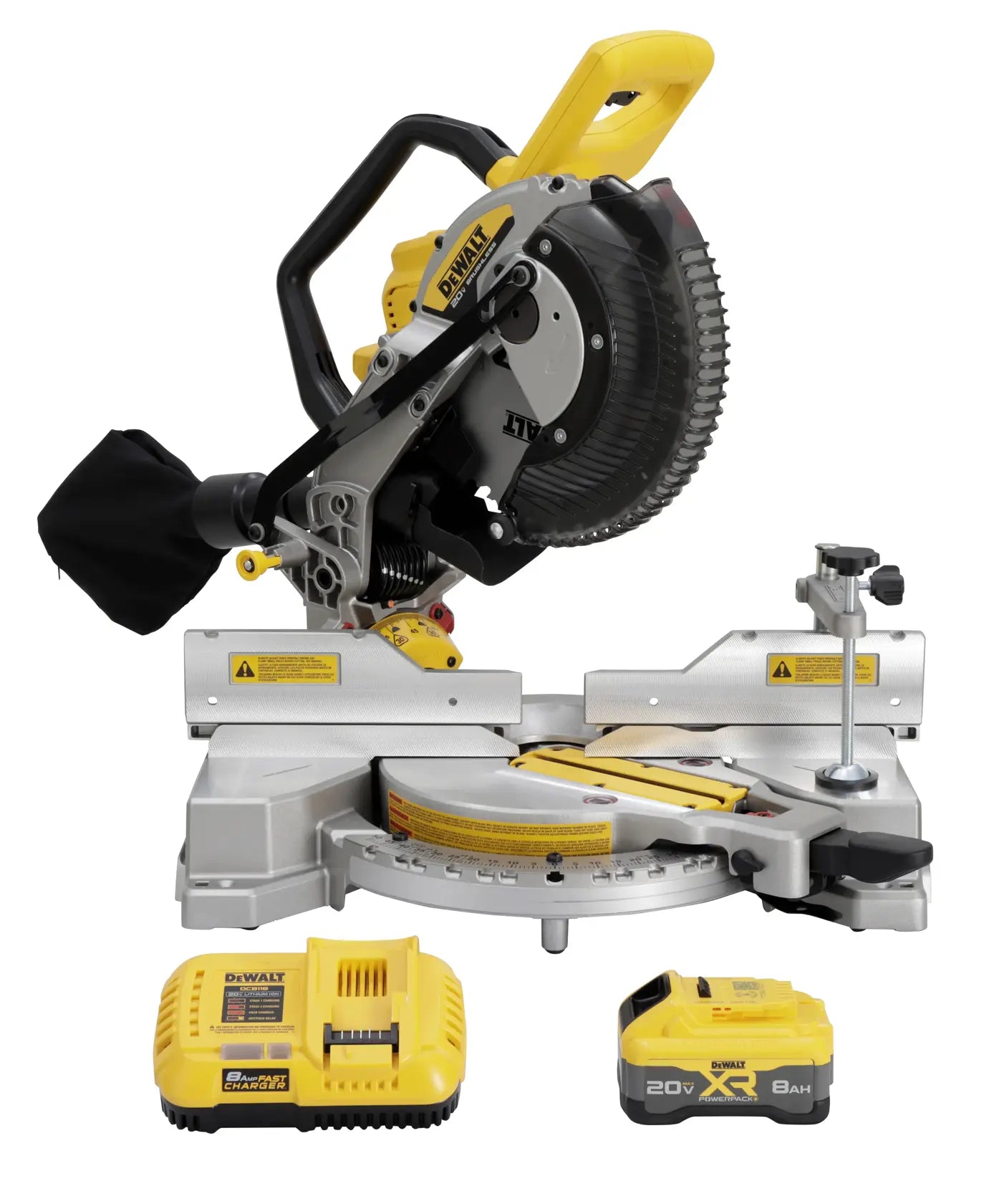 DeWalt DCS714WW1 DW 20V 10IN FIXED DB MITER SAW (KITTED)