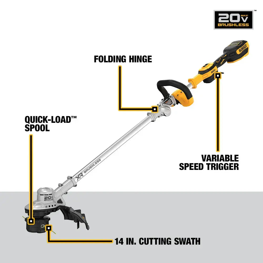 DeWalt DCST922B DW 20v GEN 2 BRUSHLESS STRING BARE