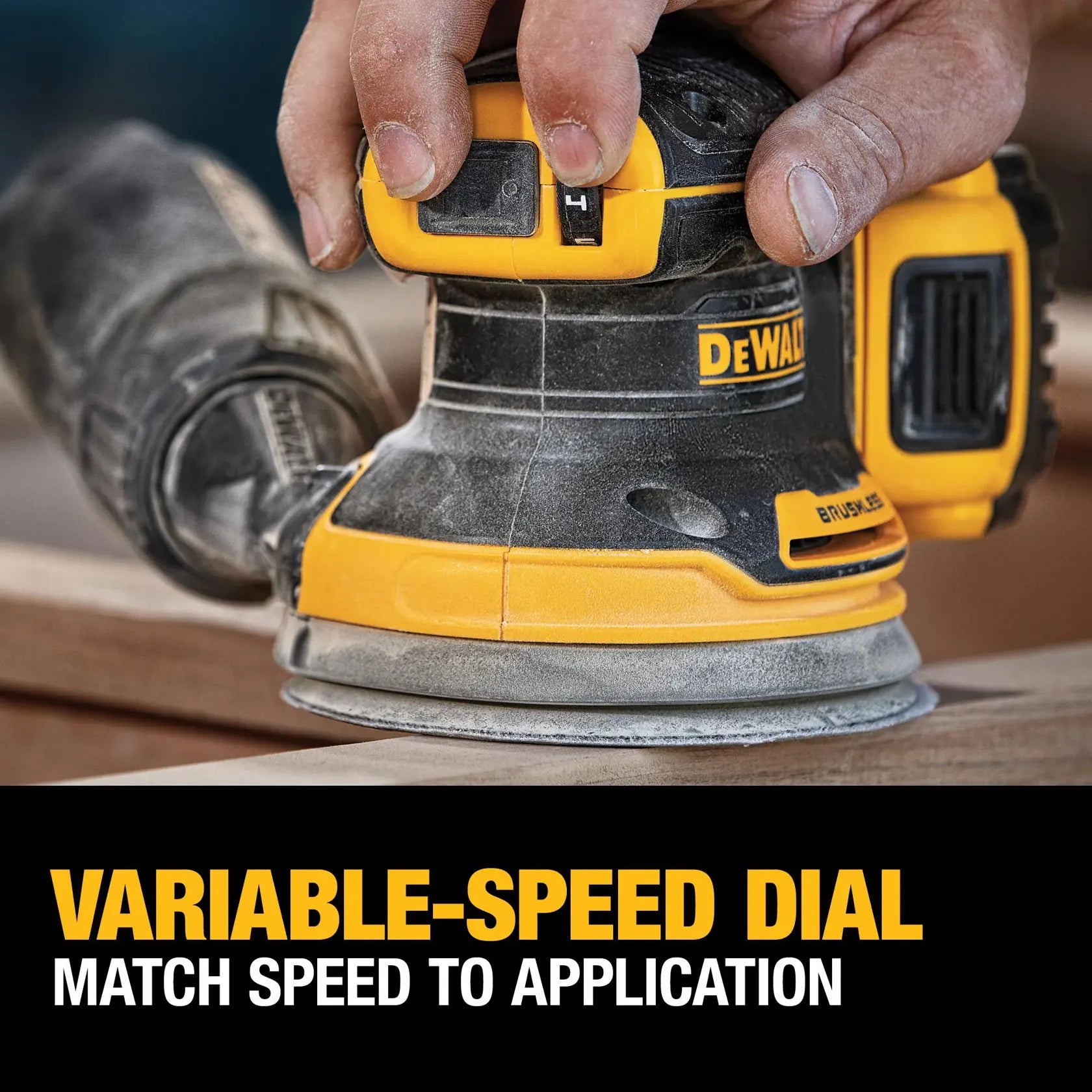 DeWalt DCW210D1 MAX BRUSHLESS 5IN ROS