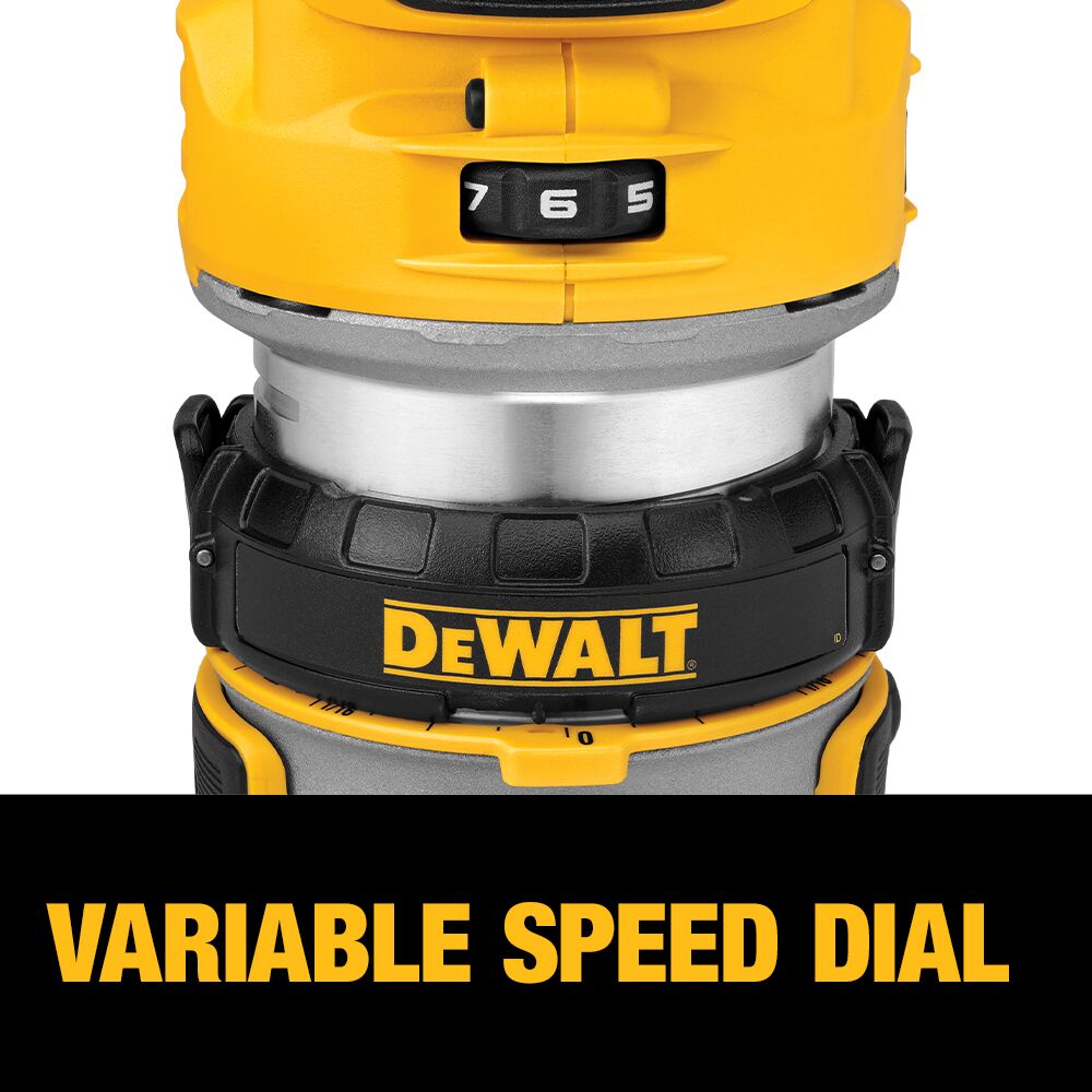 DEWALT DCW600B 20V MAX COMPACT ROUTER BARE