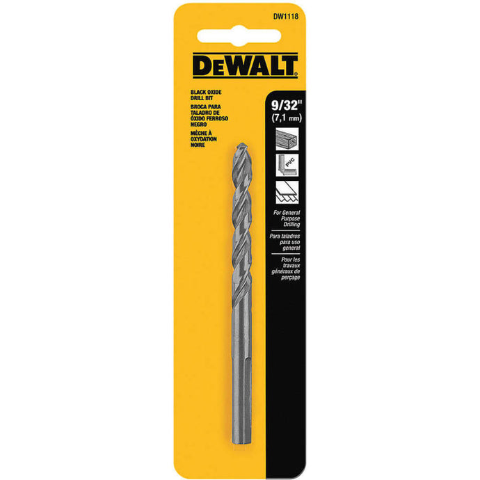 DeWalt DW1118 9/32IN DRILL BIT