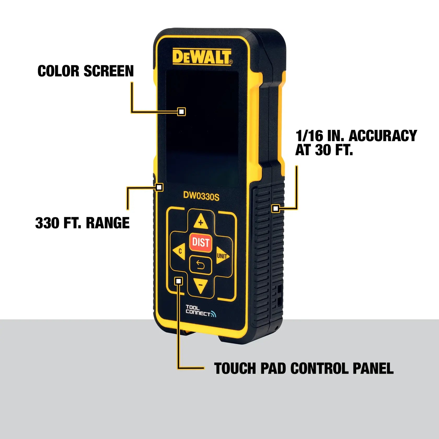 DeWalt DW0330SN DW 330FT BT COLOR SCREEN LDM