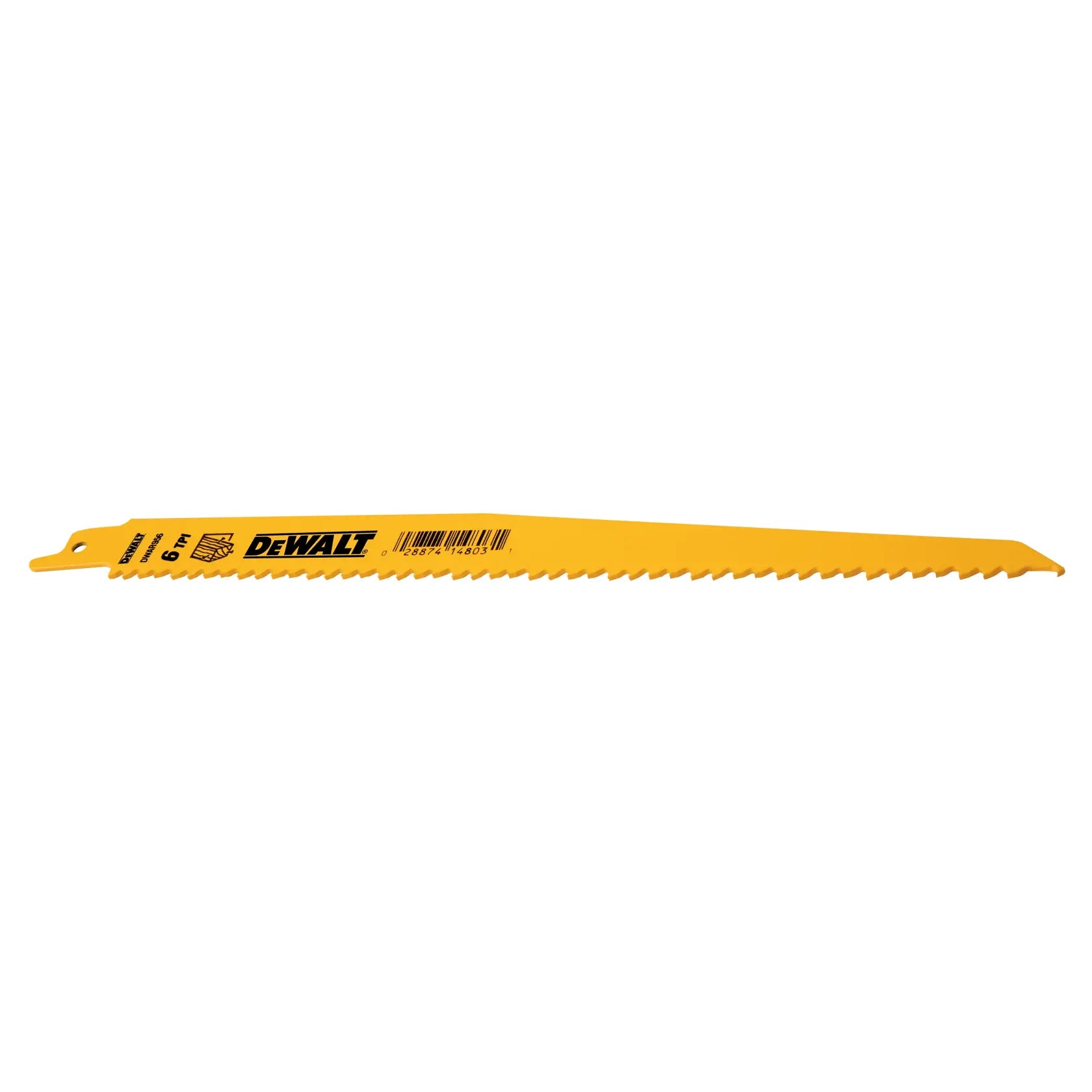 DeWalt DW4803 9IN 6TPI TAPER BK BLD-5PK