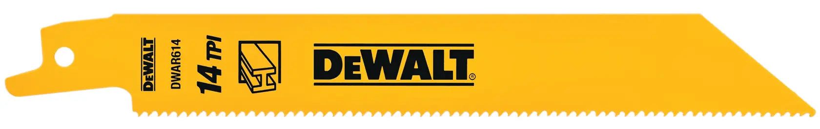 DeWalt DW4808B 6IN 14TPI STGT BK BLD-100