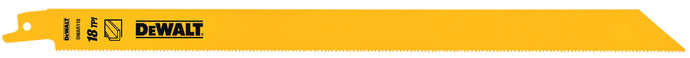 DeWalt DW4822B25 12 18 TPI RECIP SAWBLADE (BULK 25)