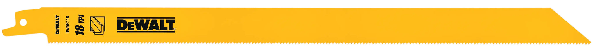 DeWalt DW4822B25 12 18 TPI RECIP SAWBLADE (BULK 25)