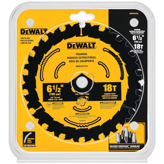 DeWalt DWA161218 6 1/2IN 18T BLISTER