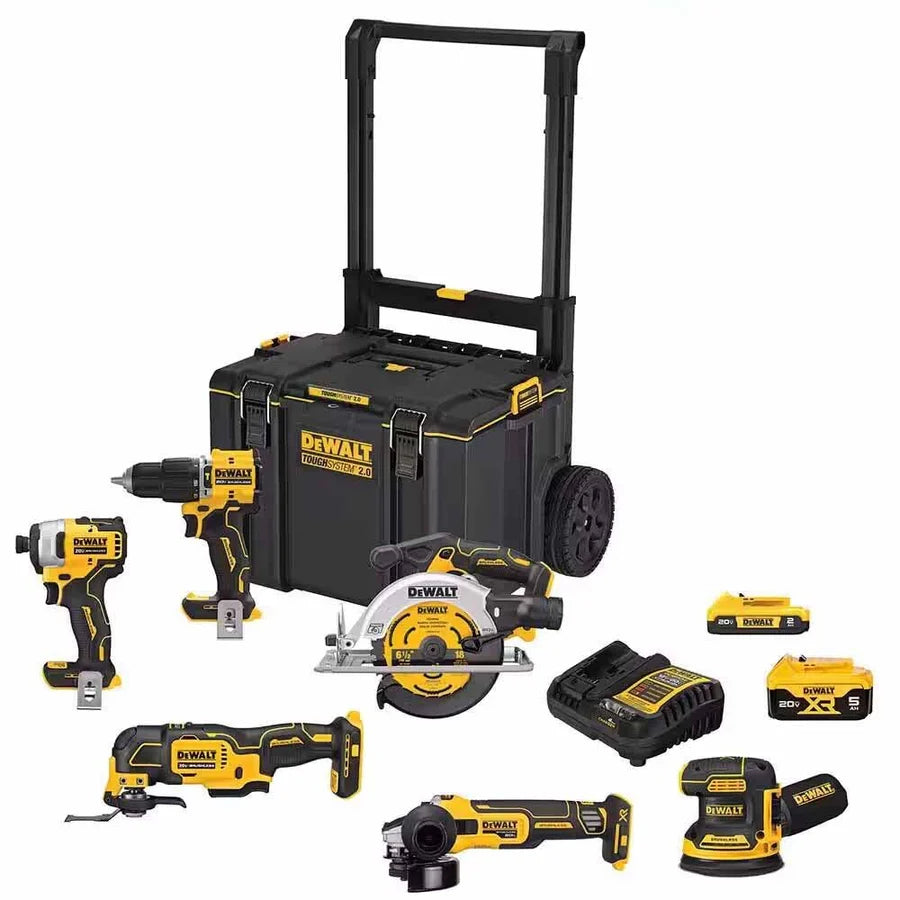 DeWalt DCKTS681D1P1 SHELL 20V MAX TOUGHSYSTEM 6-TOOL COMBO