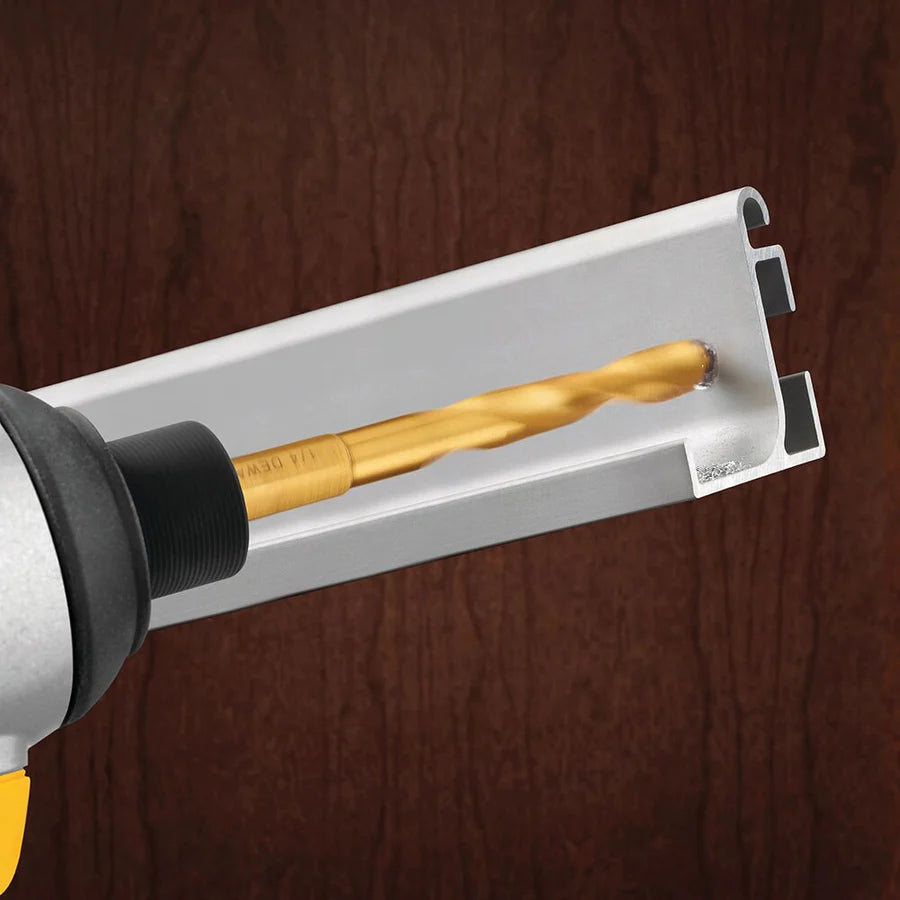 DeWalt DD5108T 1/8IN TITANIUM IR DRILL BIT - 2PC