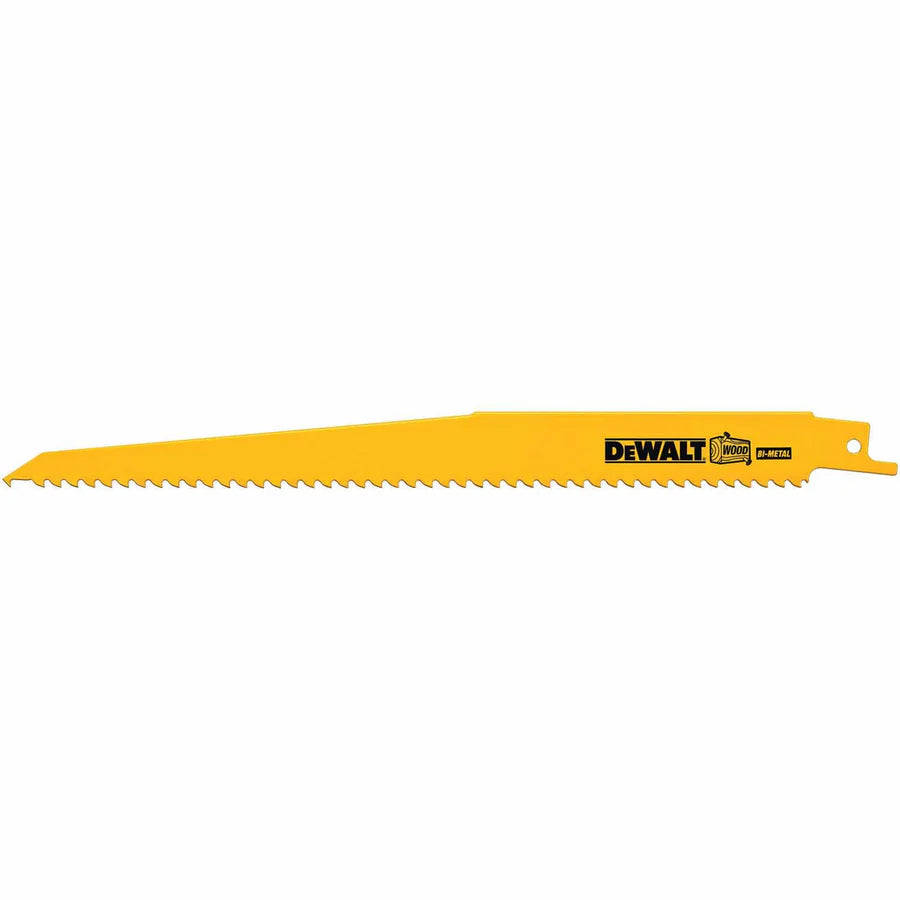 DeWalt DW4803B 9IN 6TPI TAPER BK BLD-100