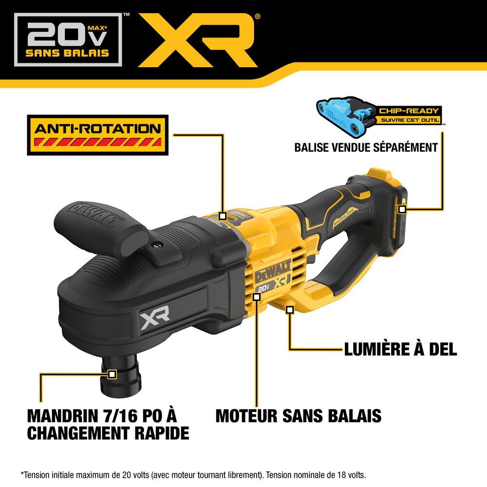 DEWALT DCD447B 20V MAX XR 7/16