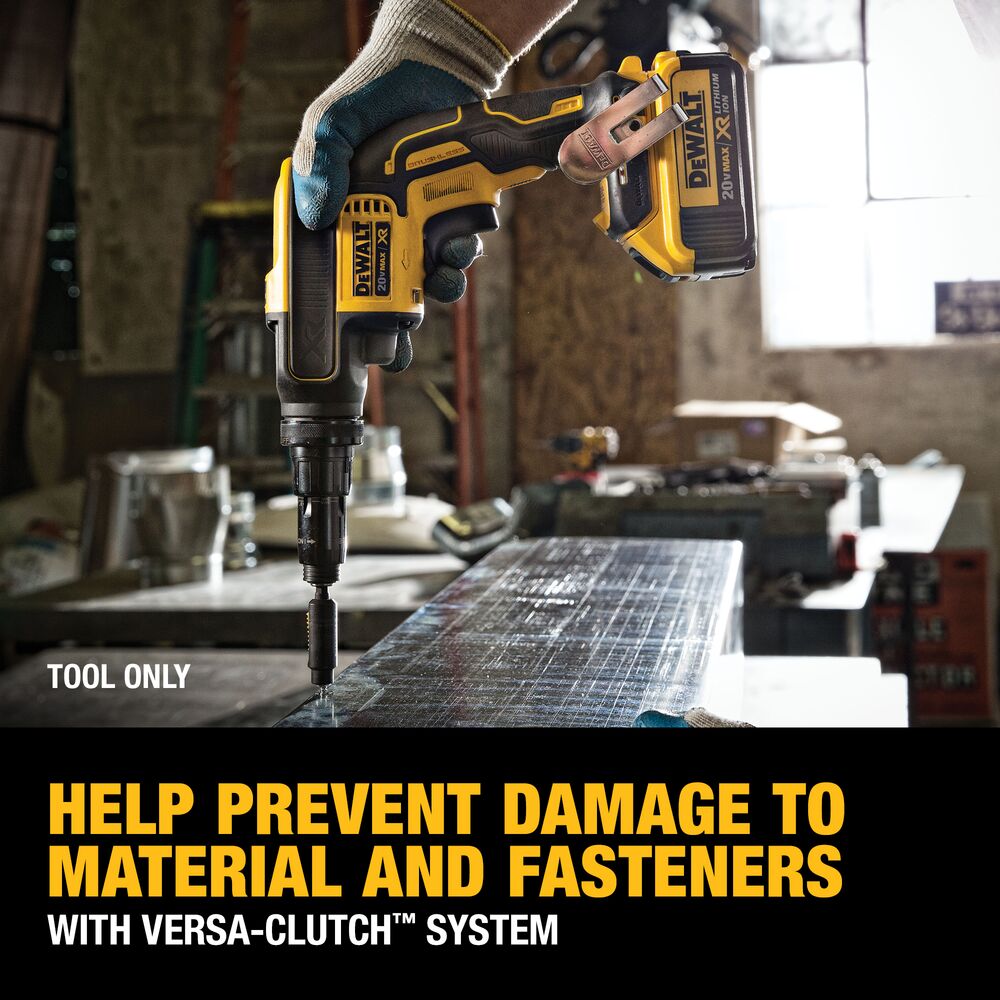 DEWALT DCF622B 20V MAX XR VERSA-CLUTCH SCREWGUN BARE