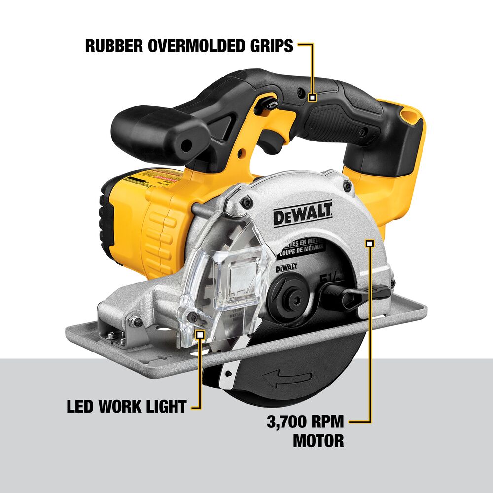 DEWALT DCS373B 20V MAX METAL CUTTING CIRCULAR SAW BARE