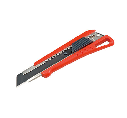 TAJIMA LC-520, Auto lock, 18mm/ 3/4" Knife with 3 Razar Black Blades
