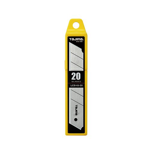 Tajima Rock Hard Blade 7-Point Utility Knife Blades LCB-65-20