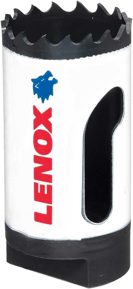 LENOX Tools Hole Saw, Bi-Metal, Speed Slot, 1-1/8-Inch (3001818L)