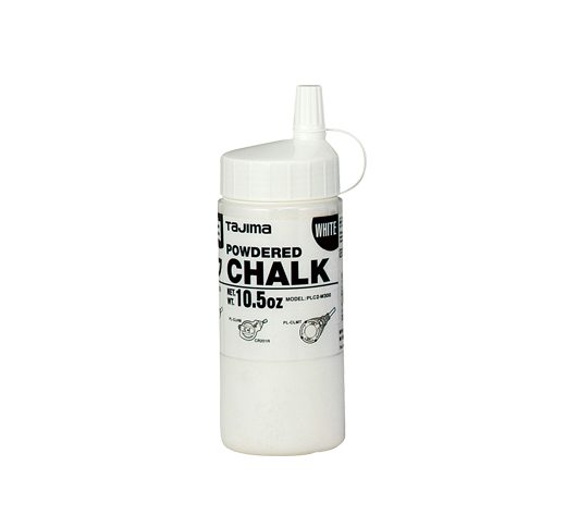 Tajima PLC2-W300 Micro Chalk, ultra-fine chalk, white, easy-fill nozzle, 300g / 10.5 oz.