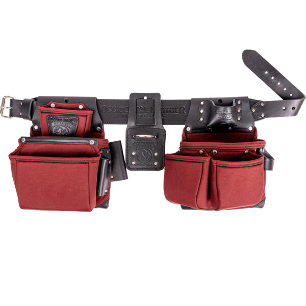 OCCIDENTAL LEATHER R8080DB OXYLIGHTS FRAMER SET - RED AND BLACK