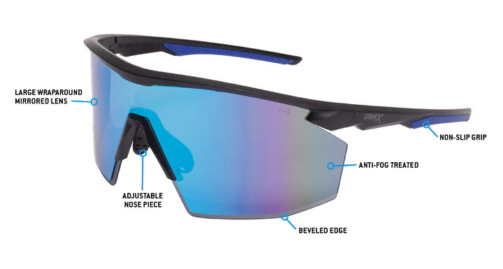 Pyramex Half Frame Trending PMXSPEC w/anti-fog SB11265ST