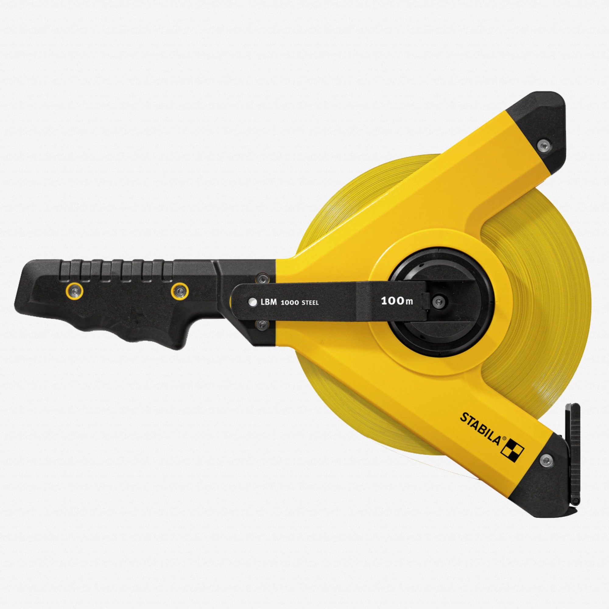 Stabila 30925 LBM 1000 STEEL, 100M CM METRIC SCALE, OPEN REEL TAPE