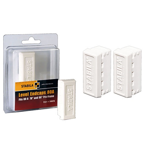 Stabila 20015 TYPE 80 A-2 / 80 A-2 M LEVEL ENDCAPS (2)