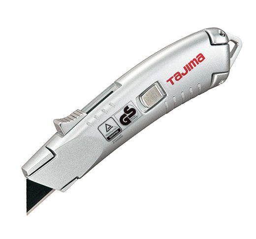 TAJIMA VR-103 VR-SAFTEY Self-Retracting One-Piece Knife with 3 V-REX Fluoro-Coat Blades