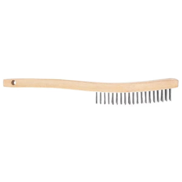 DeWalt DW49704 3 X 19 ROW CURVD HANDLE STAINLESWIREBRUS