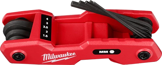 MILWAUKEE 48-22-2182 8PC FOLDING HEX KEY SET - METRIC