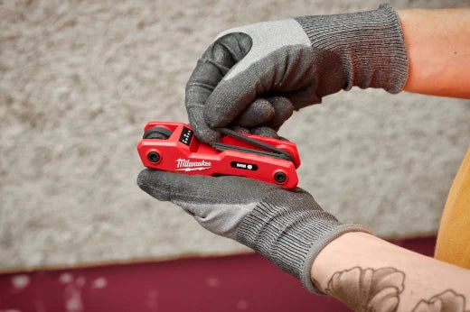 MILWAUKEE 48-22-2183 17PC FOLDING HEX KEYS - SAE/MET