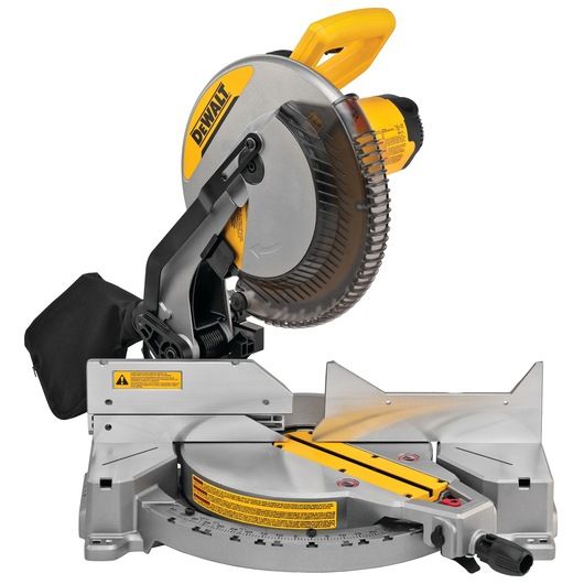 DEWALT DWS715 15 AMP 12" COMPOUND SINGLE BEVEL MITER SAW
