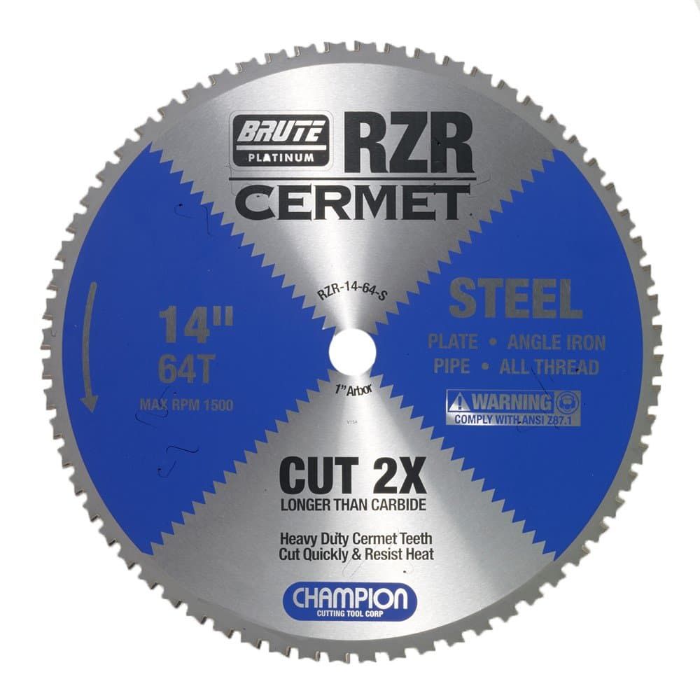 CHAMPION RZR-14-64-S CERMET CIRCULAR SAW 14