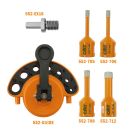 CMT 552-701-06 DIAMOND DRY HOLE SAW SET 1/4