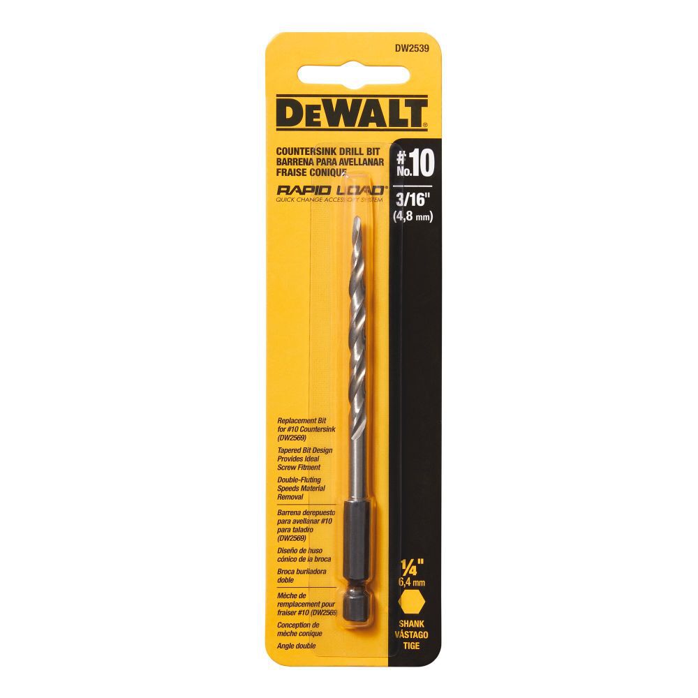 DeWalt DW2539 NO10 COUNTERSINK REPL BIT