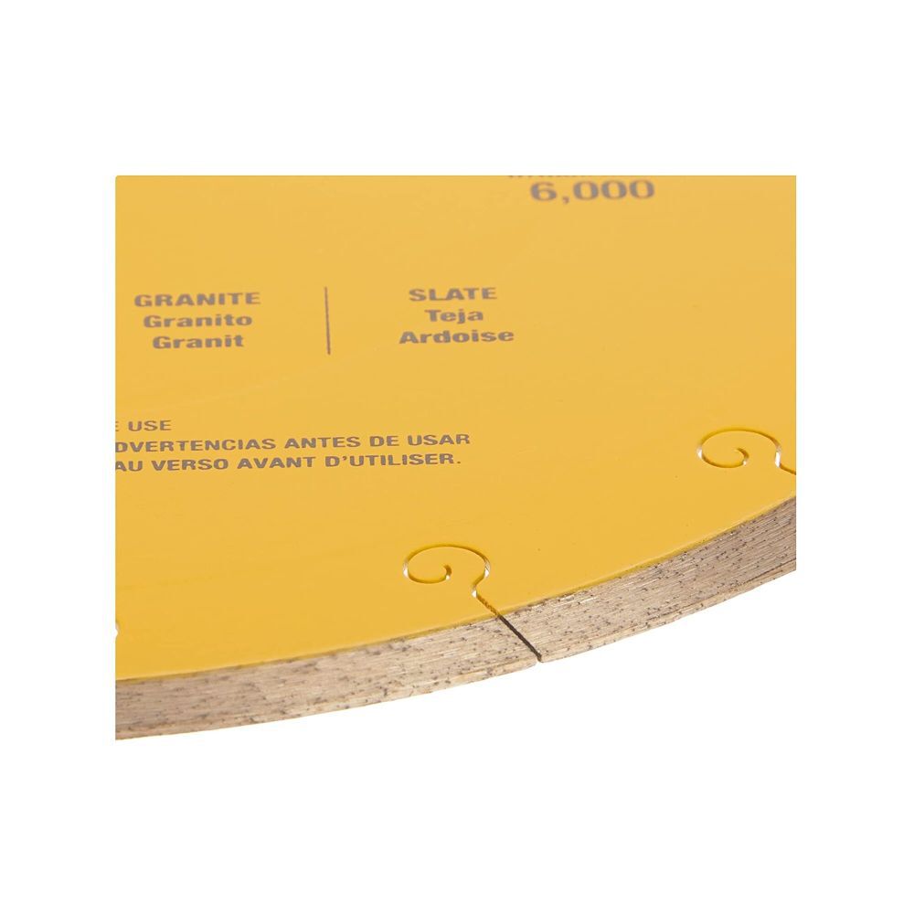 DeWalt DW4764 10IN PREMIUM PORCELAIN TILE BLADE
